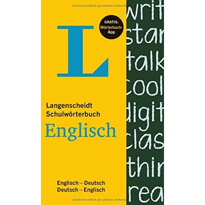 Redaktion Langenscheidt - GEBRAUCHT Langenscheidt Schulwörterbuch Englisch - Buch mit App: Englisch-Deutsch/Deutsch-Englisch (Langenscheidt Schulwörterbücher) - Preis vom 03.08.2026 23:37:13 h Redaktion Langenscheidt - GEBRAUCHT Langenscheidt Schulwörterbuch Englisch - Buch mit App: Englisch-Deutsch/Deutsch-Englisch (Langenscheidt Schulwörterbücher) - Preis vom 03.08.2026 23:37:13 h