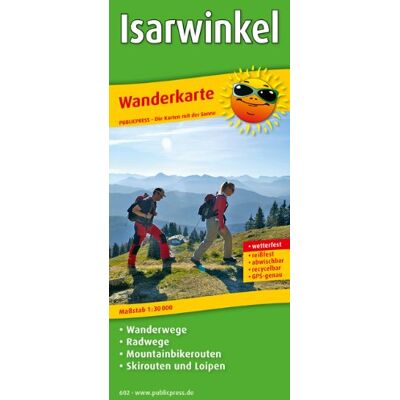 Publicpress - GEBRAUCHT Wanderkarte Isarwinkel: mit Radwegen und Mountainbikerouten, wetterfest, reißfest, abwischbar, GPS-genau. 1:30000 - Preis vom 13.07.2026 15:43:38 h Publicpress - GEBRAUCHT Wanderkarte Isarwinkel: mit Radwegen und Mountainbikerouten, wetterfest, reißfest, abwischbar, GPS-genau. 1:30000 - Preis vom 13.07.2026 15:43:38 h