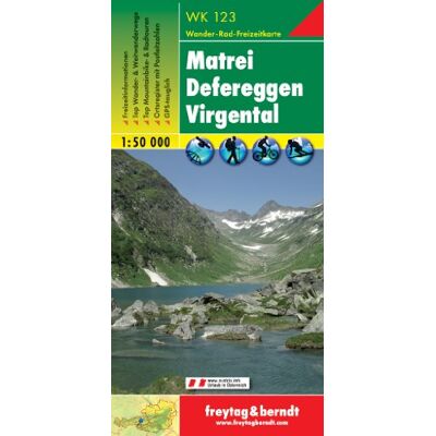 Freytag-Berndt und Artaria KG - GEBRAUCHT Freytag Berndt Wanderkarten, Matrei - Defereggen - Virgental - Maßstab 1:50 000 - Preis vom 17.07.2026 15:43:18 h Freytag-Berndt und Artaria KG - GEBRAUCHT Freytag Berndt Wanderkarten, Matrei - Defereggen - Virgental - Maßstab 1:50 000 - Preis vom 17.07.2026 15:43:18 h