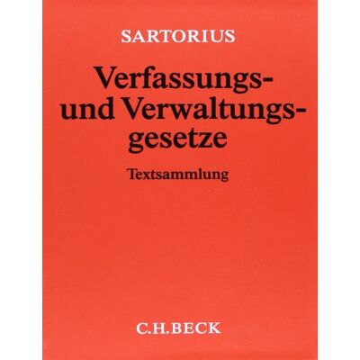 Carl Sartorius - Verfassungs- und Verwaltungsgesetze 1 der Bundesrepublik Deutschland (mit For... - Preis vom 13.10.2026 03:02:30 h Carl Sartorius - Verfassungs- und Verwaltungsgesetze 1 der Bundesrepublik Deutschland (mit For... - Preis vom 13.10.2026 03:02:30 h