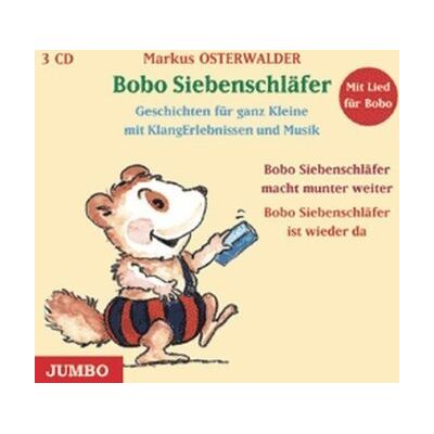 Markus Osterwalder - GEBRAUCHT Bobo Siebenschläfer. 3 CDs: Geschichten für ganz Kleine mit Klangerlebnissen und Musik. Mit Lied für Bobo - Preis vom 20.07.2026 19:39:57 h Markus Osterwalder - GEBRAUCHT Bobo Siebenschläfer. 3 CDs: Geschichten für ganz Kleine mit Klangerlebnissen und Musik. Mit Lied für Bobo - Preis vom 20.07.2026 19:39:57 h