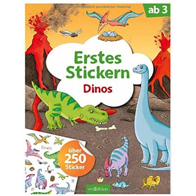 GEBRAUCHT Erstes Stickern Dinos: Über 250 Sticker - Preis vom 22.07.2026 11:50:13 h GEBRAUCHT Erstes Stickern Dinos: Über 250 Sticker - Preis vom 22.07.2026 11:50:13 h