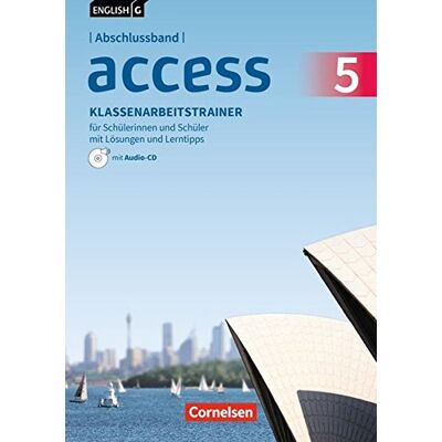Jörg Rademacher - GEBRAUCHT English G Access - Allgemeine Ausgabe / Abschlussband 5: 9. Schuljahr - Klassenarbeitstrainer mit Lösungen und Audios online: Mit Lerntipps - Preis vom 21.07.2026 07:38:43 h Jörg Rademacher - GEBRAUCHT English G Access - Allgemeine Ausgabe / Abschlussband 5: 9. Schuljahr - Klassenarbeitstrainer mit Lösungen und Audios online: Mit Lerntipps - Preis vom 21.07.2026 07:38:43 h