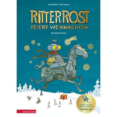 Jörg Hilbert - GEBRAUCHT Ritter Rost 7: Ritter Rost feiert Weihnachten - Mit Goldfolie und weihnachtlicher Überraschung im Buch (Ritter Rost mit CD und zum Streamen) - Preis vom 22.07.2026 11:50:13 h Jörg Hilbert - GEBRAUCHT Ritter Rost 7: Ritter Rost feiert Weihnachten - Mit Goldfolie und weihnachtlicher Überraschung im Buch (Ritter Rost mit CD und zum Streamen) - Preis vom 22.07.2026 11:50:13 h