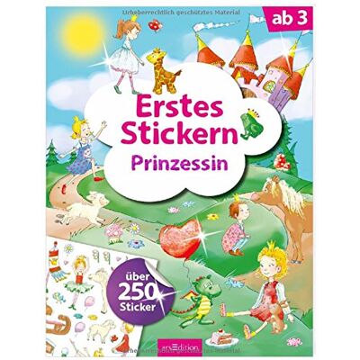 GEBRAUCHT Erstes Stickern Prinzessin - Preis vom 18.07.2026 03:15:39 h GEBRAUCHT Erstes Stickern Prinzessin - Preis vom 18.07.2026 03:15:39 h