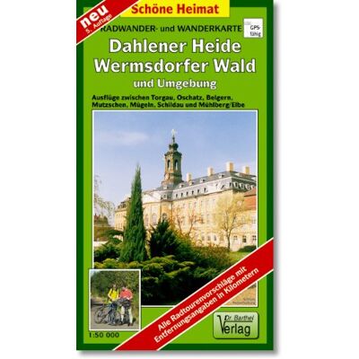Verlag Dr. Barthel - GEBRAUCHT Radwander- und Wanderkarte Dahlener Heide, Wermsdorfer Wald und Umgebung: Ausflüge zwischen Torgau, Oschatz, Mügeln, Wurzen, Grimma, Wermsdorf und Belgern. 1:50000 (Schöne Heimat) - Preis vom 19.07.2026 19:37:31 h Verlag Dr. Barthel - GEBRAUCHT Radwander- und Wanderkarte Dahlener Heide, Wermsdorfer Wald und Umgebung: Ausflüge zwischen Torgau, Oschatz, Mügeln, Wurzen, Grimma, Wermsdorf und Belgern. 1:50000 (Schöne Heimat) - Preis vom 19.07.2026 19:37:31 h