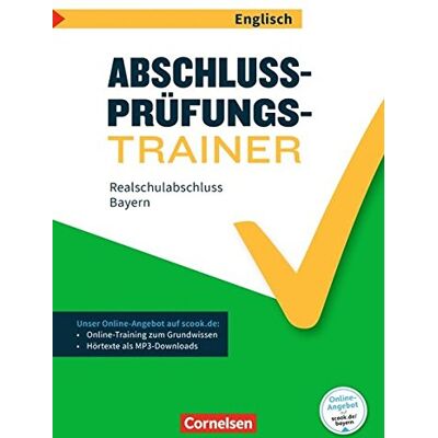 Sydney Thorne - GEBRAUCHT Abschlussprüfungstrainer Englisch - Bayern: 10. Jahrgangsstufe - Realschulabschluss: Arbeitsheft mit Lösungen und Online-Training Grundwissen. Mit Audios online - Preis vom 31.07.2026 03:16:51 h Sydney Thorne - GEBRAUCHT Abschlussprüfungstrainer Englisch - Bayern: 10. Jahrgangsstufe - Realschulabschluss: Arbeitsheft mit Lösungen und Online-Training Grundwissen. Mit Audios online - Preis vom 31.07.2026 03:16:51 h