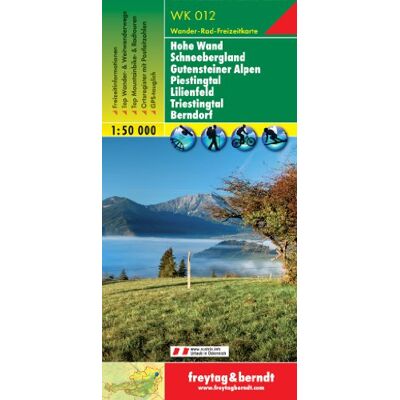 Freytag-Berndt und Artaria KG - GEBRAUCHT Freytag Berndt Wanderkarten, WK 012, Hohe Wand - Schneebergland - Gutensteiner Alpen - Piestingtal - Lilienfeld - Triestingtal - Berndorf, Maßstab 1:50 000 - Preis vom 18.07.2026 03:15:39 h Freytag-Berndt und Artaria KG - GEBRAUCHT Freytag Berndt Wanderkarten, WK 012, Hohe Wand - Schneebergland - Gutensteiner Alpen - Piestingtal - Lilienfeld - Triestingtal - Berndorf, Maßstab 1:50 000 - Preis vom 18.07.2026 03:15:39 h