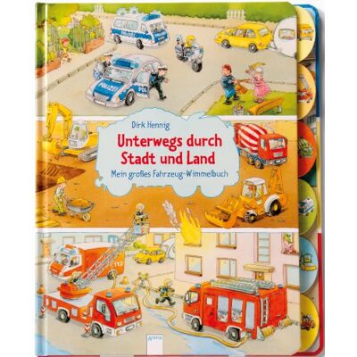 Dirk Hennig - GEBRAUCHT Unterwegs durch Stadt und Land: Mein großes Fahrzeug-Wimmelbuch - Preis vom 20.07.2026 19:39:57 h Dirk Hennig - GEBRAUCHT Unterwegs durch Stadt und Land: Mein großes Fahrzeug-Wimmelbuch - Preis vom 20.07.2026 19:39:57 h