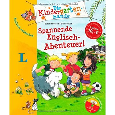 Susan Niessen - GEBRAUCHT Spannende Englisch-Abenteuer! - Buch mit Audio-CD und Gratis-Downloads: Englisch entdecken - Die Kindergartenbande - Preis vom 30.07.2026 19:44:31 h Susan Niessen - GEBRAUCHT Spannende Englisch-Abenteuer! - Buch mit Audio-CD und Gratis-Downloads: Englisch entdecken - Die Kindergartenbande - Preis vom 30.07.2026 19:44:31 h