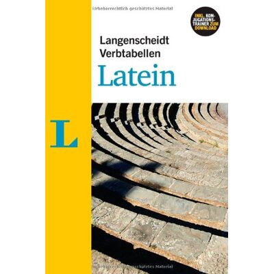 Annerose Müller - GEBRAUCHT Langenscheidt Verbtabellen Latein - Buch mit Software-Download - Preis vom 22.07.2026 11:50:13 h Annerose Müller - GEBRAUCHT Langenscheidt Verbtabellen Latein - Buch mit Software-Download - Preis vom 22.07.2026 11:50:13 h