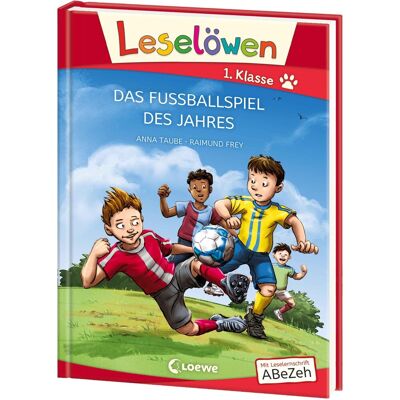 Anna Taube - GEBRAUCHT Leselöwen 1. Klasse - Das Fußballspiel des Jahres - Preis vom 19.07.2026 19:37:31 h Anna Taube - GEBRAUCHT Leselöwen 1. Klasse - Das Fußballspiel des Jahres - Preis vom 19.07.2026 19:37:31 h