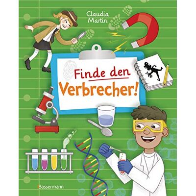 Claudia Martin - GEBRAUCHT Finde den Verbrecher! Spurensuche mit wissenschaftlichen Methoden. Für junge Detektive ab 8 Jahren. Spannende Fakten, Rätsel, Experimente und viele Fallbeispiele aus Kriminalistik und Forensik. - Preis vom 06.08.2026 03:17:29 h Claudia Martin - GEBRAUCHT Finde den Verbrecher! Spurensuche mit wissenschaftlichen Methoden. Für junge Detektive ab 8 Jahren. Spannende Fakten, Rätsel, Experimente und viele Fallbeispiele aus Kriminalistik und Forensik. - Preis vom 06.08.2026 03:17:29 h