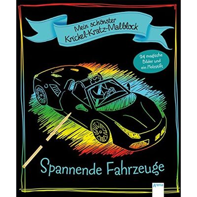 GEBRAUCHT Mein schönster Krickel-Kratz-Malblock. Spannende Fahrzeuge - Preis vom 01.08.2026 07:48:15 h GEBRAUCHT Mein schönster Krickel-Kratz-Malblock. Spannende Fahrzeuge - Preis vom 01.08.2026 07:48:15 h