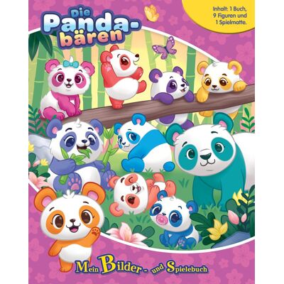 Phidal Publishing Inc. - GEBRAUCHT Die Pandabären Mein Bilder- und Spielebuch - Spiel- und Beschäftigungsbuch, 10-seitiges Buch, 9 Spielfiguren, 1 Spielmatte - Preis vom 18.07.2026 15:42:37 h Phidal Publishing Inc. - GEBRAUCHT Die Pandabären Mein Bilder- und Spielebuch - Spiel- und Beschäftigungsbuch, 10-seitiges Buch, 9 Spielfiguren, 1 Spielmatte - Preis vom 18.07.2026 15:42:37 h