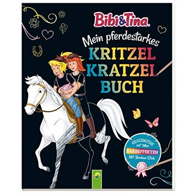 GEBRAUCHT Bibi & Tina - Mein pferdestarkes Kritzel-Kratzel-Buch: Mit Bambus-Stick. Kratzmotive mit tollen Farbeffekten - Preis vom 19.07.2026 03:14:19 h GEBRAUCHT Bibi & Tina - Mein pferdestarkes Kritzel-Kratzel-Buch: Mit Bambus-Stick. Kratzmotive mit tollen Farbeffekten - Preis vom 19.07.2026 03:14:19 h