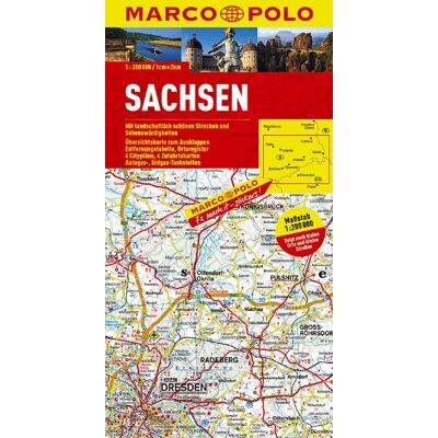 GEBRAUCHT MARCO POLO Karte Sachsen 1:200.000: Mit landschaftlich schönen Strecken und Sehenswürdigkeiten. Übersichtskarte zum Ausklappen. Entfernungstabelle, Ortsregister, 4 Citypläne, 4 Zufahrtskarten - Preis vom 17.07.2026 15:43:18 h GEBRAUCHT MARCO POLO Karte Sachsen 1:200.000: Mit landschaftlich schönen Strecken und Sehenswürdigkeiten. Übersichtskarte zum Ausklappen. Entfernungstabelle, Ortsregister, 4 Citypläne, 4 Zufahrtskarten - Preis vom 17.07.2026 15:43:18 h