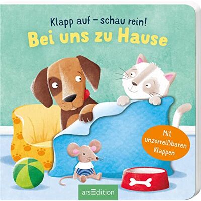 GEBRAUCHT Klapp auf – schau rein: Bei uns zu Hause: Mit unzerreißbaren Klappen Erster Entdeckerspaß für Kinder ab 12 Monaten - Preis vom 20.07.2026 19:39:57 h GEBRAUCHT Klapp auf – schau rein: Bei uns zu Hause: Mit unzerreißbaren Klappen Erster Entdeckerspaß für Kinder ab 12 Monaten - Preis vom 20.07.2026 19:39:57 h
