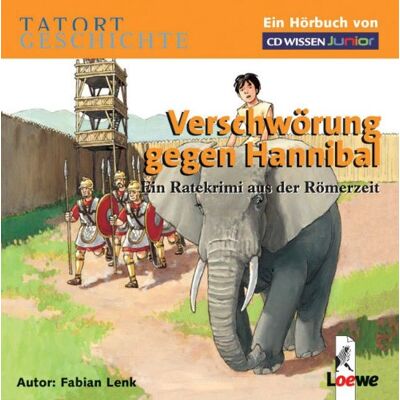 Fabian Lenk - GEBRAUCHT CD WISSEN Junior - TATORT GESCHICHTE - Verschwörung gegen Hannibal. Ein Ratekrimi aus der Römerzeit, 2 CDs - Preis vom 06.08.2026 23:27:29 h Fabian Lenk - GEBRAUCHT CD WISSEN Junior - TATORT GESCHICHTE - Verschwörung gegen Hannibal. Ein Ratekrimi aus der Römerzeit, 2 CDs - Preis vom 06.08.2026 23:27:29 h