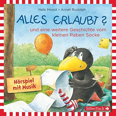 Nele Moost - GEBRAUCHT Alles erlaubt?: und eine weitere Geschichte vom kleinen Raben Socke: 1 CD (Kleiner Rabe Socke) - Preis vom 06.08.2026 23:27:29 h Nele Moost - GEBRAUCHT Alles erlaubt?: und eine weitere Geschichte vom kleinen Raben Socke: 1 CD (Kleiner Rabe Socke) - Preis vom 06.08.2026 23:27:29 h