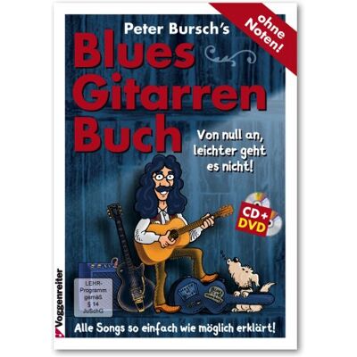 Peter Bursch - Peter Bursch's Blues-Gitarrenbuch. Von null an, leichter geht es nicht! (mit CD+DVD) - Preis vom 13.10.2026 11:25:28 h Peter Bursch - Peter Bursch's Blues-Gitarrenbuch. Von null an, leichter geht es nicht! (mit CD+DVD) - Preis vom 13.10.2026 11:25:28 h