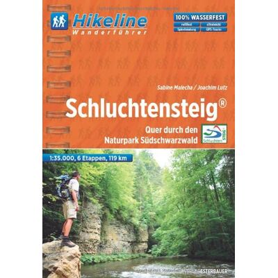 Sabine Malecha/Joachim Lutz - GEBRAUCHT Hikeline Wanderführer Fernwanderweg Schluchtensteig: Quer durch den Naturpark Südschwarzwald, 119 km, 1:35 000, GPS-Tracks Download, wasserfest - Preis vom 02.08.2026 11:42:02 h Sabine Malecha/Joachim Lutz - GEBRAUCHT Hikeline Wanderführer Fernwanderweg Schluchtensteig: Quer durch den Naturpark Südschwarzwald, 119 km, 1:35 000, GPS-Tracks Download, wasserfest - Preis vom 02.08.2026 11:42:02 h