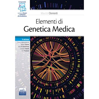Maurizio Clementi - GEBRAUCHT Elementi Di Genetica Medica. Con E-Book. Con Software Di Simulazione - Preis vom 22.07.2026 11:50:13 h Maurizio Clementi - GEBRAUCHT Elementi Di Genetica Medica. Con E-Book. Con Software Di Simulazione - Preis vom 22.07.2026 11:50:13 h