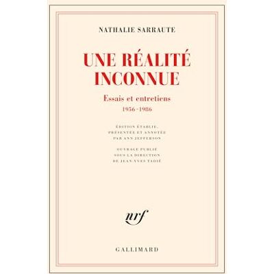 Nathalie Sarraute - GEBRAUCHT Une réalité inconnue : essais et entretiens : 1956-1986 - Preis vom 20.07.2026 19:39:57 h Nathalie Sarraute - GEBRAUCHT Une réalité inconnue : essais et entretiens : 1956-1986 - Preis vom 20.07.2026 19:39:57 h