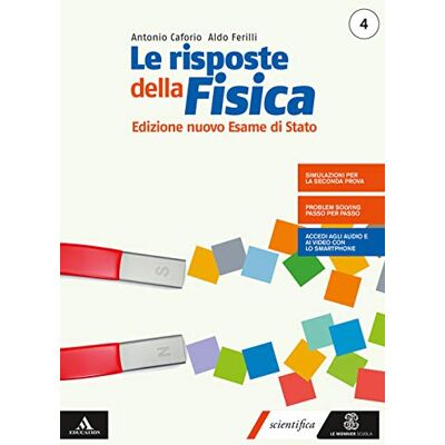 GEBRAUCHT Le risposte della fisica. Edizione nuovo esame stato 4. Per i Licei e gli Ist. magistrali. Con e-book. Con espansione online (Vol. 2) - Preis vom 30.07.2026 19:44:31 h GEBRAUCHT Le risposte della fisica. Edizione nuovo esame stato 4. Per i Licei e gli Ist. magistrali. Con e-book. Con espansione online (Vol. 2) - Preis vom 30.07.2026 19:44:31 h