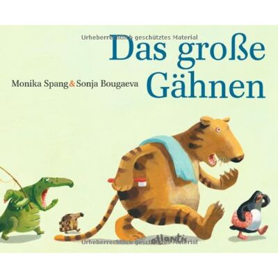 Monika Spang - Das große Gähnen: Eine Zoo- und Gutenacht-Geschichte - Preis vom 13.10.2026 11:25:28 h Monika Spang - Das große Gähnen: Eine Zoo- und Gutenacht-Geschichte - Preis vom 13.10.2026 11:25:28 h