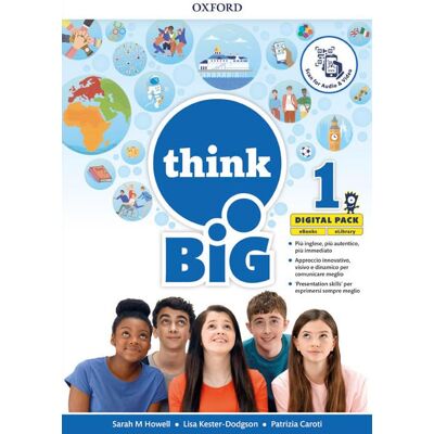 GEBRAUCHT Think big 1. Student's book-Workbook + magazine & extra book con QR code + 5 ereade. Per la Scuola media. Con e-book. Con espansione online (Vol. 1) - Preis vom 21.07.2026 19:43:26 h GEBRAUCHT Think big 1. Student's book-Workbook + magazine & extra book con QR code + 5 ereade. Per la Scuola media. Con e-book. Con espansione online (Vol. 1) - Preis vom 21.07.2026 19:43:26 h