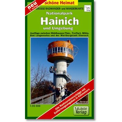 GEBRAUCHT Große Radwander- und Wanderkarte Nationalpark Hainich und Umgebung: Ausflüge zwischen Mühlhausen/Thür., Treffurt, Mihla, Bad Langensalza und der Wartburgstadt Eisenach. 1:35000 - Preis vom 18.07.2026 03:15:39 h GEBRAUCHT Große Radwander- und Wanderkarte Nationalpark Hainich und Umgebung: Ausflüge zwischen Mühlhausen/Thür., Treffurt, Mihla, Bad Langensalza und der Wartburgstadt Eisenach. 1:35000 - Preis vom 18.07.2026 03:15:39 h