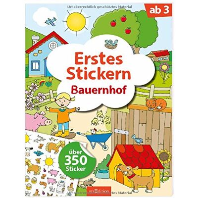GEBRAUCHT Erstes Stickern Bauernhof - Preis vom 02.08.2026 03:16:52 h GEBRAUCHT Erstes Stickern Bauernhof - Preis vom 02.08.2026 03:16:52 h