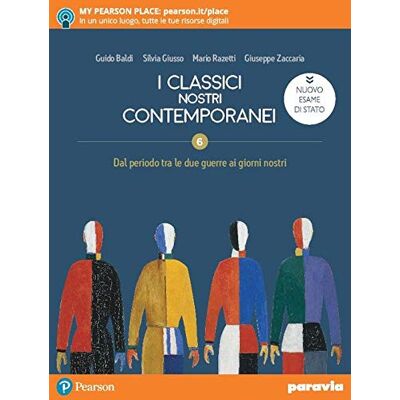 GEBRAUCHT I classici nostri contemporanei. Nuovo esame di Stato. Per le Scuole superiori. Con e-book. Con espansione online, Vol. 6 - Preis vom 31.07.2026 03:16:51 h GEBRAUCHT I classici nostri contemporanei. Nuovo esame di Stato. Per le Scuole superiori. Con e-book. Con espansione online, Vol. 6 - Preis vom 31.07.2026 03:16:51 h