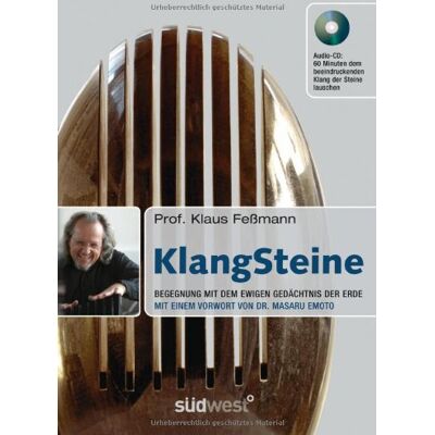 Klaus Feßmann - GEBRAUCHT Klangsteine: Begegnung mit dem ewigen Gedächtnis der Erde - Mit einem Vorwort von Masaru Emoto. Mit Audio-CD - Preis vom 02.08.2026 03:16:52 h Klaus Feßmann - GEBRAUCHT Klangsteine: Begegnung mit dem ewigen Gedächtnis der Erde - Mit einem Vorwort von Masaru Emoto. Mit Audio-CD - Preis vom 02.08.2026 03:16:52 h