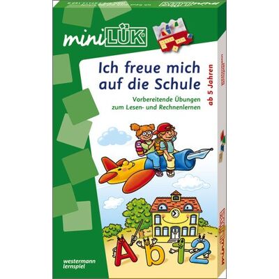 miniLÜK-Sets: miniLÜK-Set: Ich freue mich auf die Schule: Vorbereitende Übungen zum Lesen- und Rechnenlernen für Kinder ab 5 Jahren - Preis vom 13.10.2026 19:28:25 h miniLÜK-Sets: miniLÜK-Set: Ich freue mich auf die Schule: Vorbereitende Übungen zum Lesen- und Rechnenlernen für Kinder ab 5 Jahren - Preis vom 13.10.2026 19:28:25 h