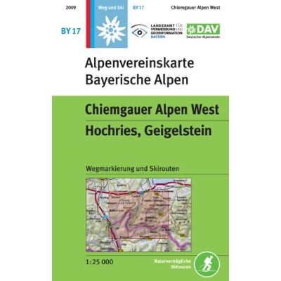 Deutscher Alpenverein e.V. - GEBRAUCHT Chiemgauer Alpen, West, Hochries, Geigelstein: Topographische Karte 1:25.000 mit Wegmarkierungen und Skirouten - Preis vom 18.07.2026 03:15:39 h Deutscher Alpenverein e.V. - GEBRAUCHT Chiemgauer Alpen, West, Hochries, Geigelstein: Topographische Karte 1:25.000 mit Wegmarkierungen und Skirouten - Preis vom 18.07.2026 03:15:39 h