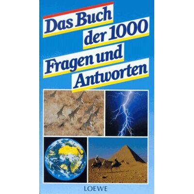 Nikolaus Lenz - GEBRAUCHT Das Buch der 1000 Fragen und Antworten. ( Ab 10 J.) - Preis vom 22.07.2026 11:50:13 h Nikolaus Lenz - GEBRAUCHT Das Buch der 1000 Fragen und Antworten. ( Ab 10 J.) - Preis vom 22.07.2026 11:50:13 h