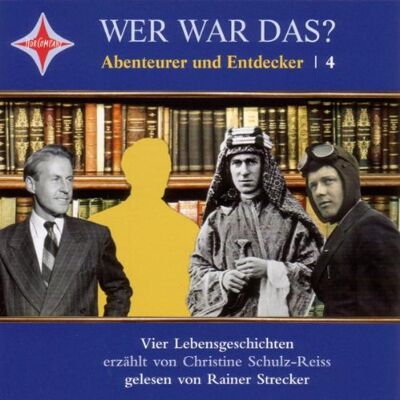 Christine Schulz-Reiss - GEBRAUCHT Wer war das? Abenteurer und Entdecker /4: Lawrence von Arabien, Charles Lindbergh, Jacques Yves Cousteau, Thor Heyerdahl. Sprecher: Rainer Strecker, 1 CD, Jewelcase, Laufzeit 1 Std. 12 Min. - Preis vom 21.07.2026 07:38:4 Christine Schulz-Reiss - GEBRAUCHT Wer war das? Abenteurer und Entdecker /4: Lawrence von Arabien, Charles Lindbergh, Jacques Yves Cousteau, Thor Heyerdahl. Sprecher: Rainer Strecker, 1 CD, Jewelcase, Laufzeit 1 Std. 12 Min. - Preis vom 21.07.2026 07:38:4