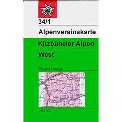 Deutscher Alpenverein - GEBRAUCHT Kitzbüheler Alpen, West: Wegmarkierungen - Topographische Karte 1:50000 (Alpenvereinskarten) - Preis vom 18.07.2026 03:15:39 h Deutscher Alpenverein - GEBRAUCHT Kitzbüheler Alpen, West: Wegmarkierungen - Topographische Karte 1:50000 (Alpenvereinskarten) - Preis vom 18.07.2026 03:15:39 h