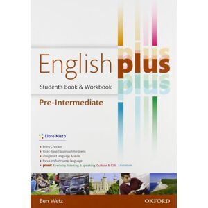 GEBRAUCHT English plus. Pre-intermediate. Entry checker-Student's book-Workbook. Per le Scuole superiori. Con e-book. Con espansione online - Preis vom 18.04.2024 05:05:10 h