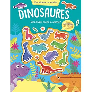 Gareth Williams - GEBRAUCHT DINOSAURES: Mon livre-scène à animer. Avec plus de 100 stickers et 20 stickers en feutrine - Preis vom 24.04.2024 05:05:17 h