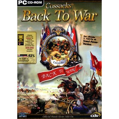 CDV Software Entertainment - GEBRAUCHT Cossacks: Back to War - Preis vom 21.07.2026 19:43:26 h CDV Software Entertainment - GEBRAUCHT Cossacks: Back to War - Preis vom 21.07.2026 19:43:26 h