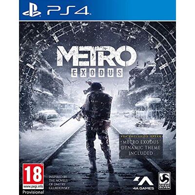 Deep Silver - GEBRAUCHT Metro Exodus PS4 Spiel - Preis vom 03.08.2026 11:59:33 h Deep Silver - GEBRAUCHT Metro Exodus PS4 Spiel - Preis vom 03.08.2026 11:59:33 h