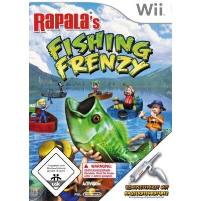 ACTIVISION - GEBRAUCHT Rapala Fishing Frenzy inkl. Angelrutenaufsatz - Preis vom 02.08.2026 03:16:52 h ACTIVISION - GEBRAUCHT Rapala Fishing Frenzy inkl. Angelrutenaufsatz - Preis vom 02.08.2026 03:16:52 h