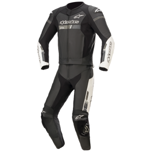 Lederanzug Alpinestars GP Force Chaser Schwarz-Weiß 2-teilig 52