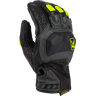 Motorradhandschuhe KLIM Badlands Aero Pro Kurz Stealth Schwarz-Hi-Vis L