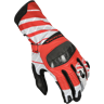 Motorradhandschuhe Macna Krown Schwarz-Hellgrau-Rot XL (11)