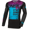 Crossshirt O'Neal Mayhem Scarz Schwarz-Blau M