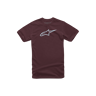 T-Shirt Alpinestars Ageless Classic Maroon-Mist S